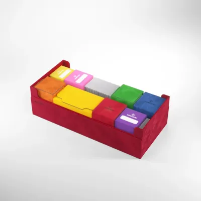 Deck Box Vermelha p/ 1100 cards - Dungeon 1100+ Convertible - Gamegenic Deck Box Vermelha p/ 1100 cards - Dungeon 1100+ Convertible - Gamegenic