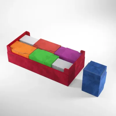 Deck Box Vermelha p/ 1100 cards - Dungeon 1100+ Convertible - Gamegenic Deck Box Vermelha p/ 1100 cards - Dungeon 1100+ Convertible - Gamegenic