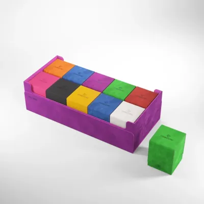 Deck Box Roxa p/ 1100 cards - Dungeon 1100+ Convertible - Gamegenic Deck Box Roxa p/ 1100 cards - Dungeon 1100+ Convertible - Gamegenic