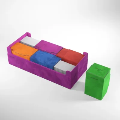 Deck Box Roxa p/ 1100 cards - Dungeon 1100+ Convertible - Gamegenic Deck Box Roxa p/ 1100 cards - Dungeon 1100+ Convertible - Gamegenic