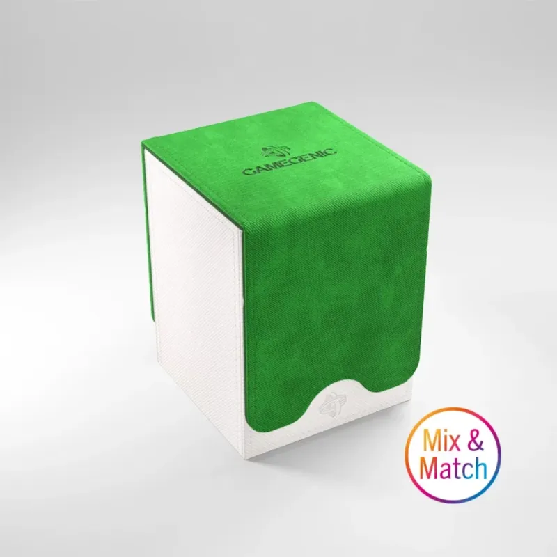 Deck Box Branca p/ 100 cards - Squire 100+ XL Convertible - Gamegenic Deck Box Branca p/ 100 cards - Squire 100+ XL Convertible - Gamegenic