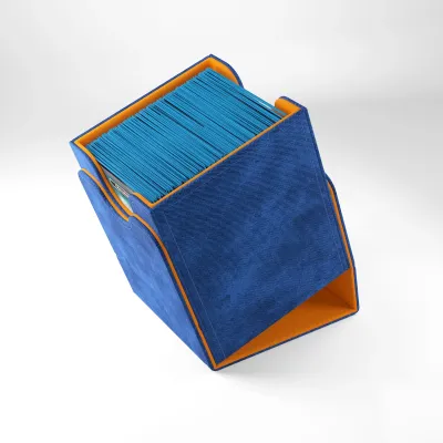 Deck Box Azul/Laranja p/ 100 cards - Squire 100+ XL Convertible - Gamegenic Deck Box Azul/Laranja p/ 100 cards - Squire 100+ XL Convertible - Gamegenic