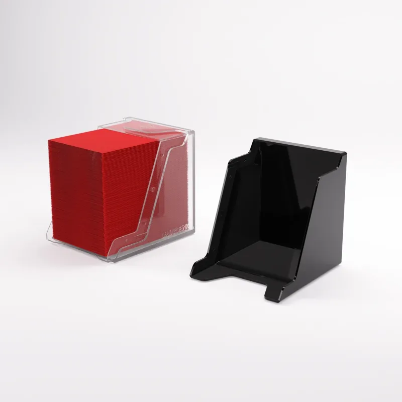 Deck Box Preto/Transparente p/ 100 cards - Bastion 100+ XL - Gamegenic Deck Box Preto/Transparente p/ 100 cards - Bastion 100+ XL - Gamegenic