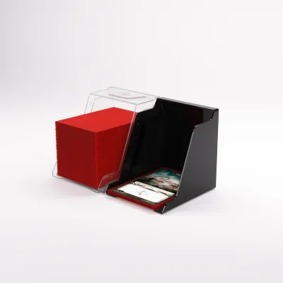 Deck Box Preto/Transparente p/ 100 cards - Bastion 100+ XL - Gamegenic Deck Box Preto/Transparente p/ 100 cards - Bastion 100+ XL - Gamegenic