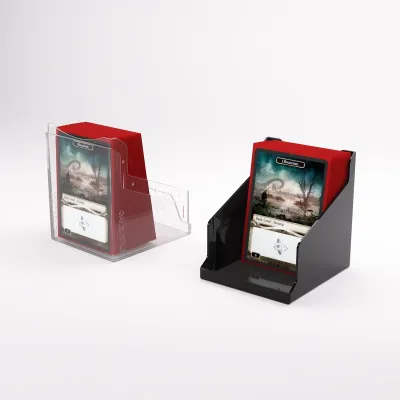 Deck Box Preto/Transparente p/ 100 cards - Bastion 100+ XL - Gamegenic Deck Box Preto/Transparente p/ 100 cards - Bastion 100+ XL - Gamegenic