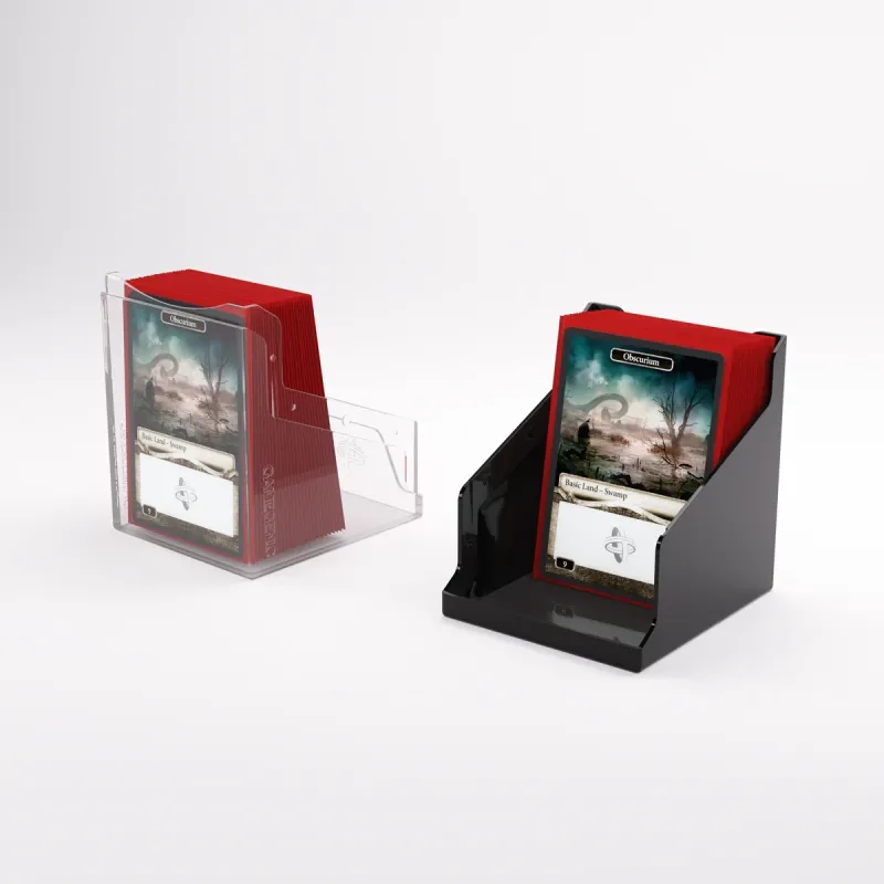 Deck Box Preto/Transparente p/ 100 cards - Bastion 100+ XL - Gamegenic Deck Box Preto/Transparente p/ 100 cards - Bastion 100+ XL - Gamegenic