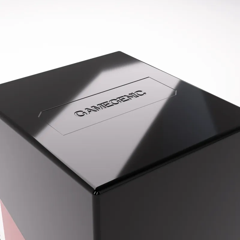 Deck Box Preto/Transparente p/ 100 cards - Bastion 100+ XL - Gamegenic Deck Box Preto/Transparente p/ 100 cards - Bastion 100+ XL - Gamegenic