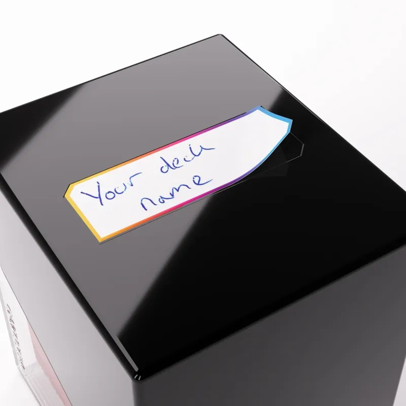 Deck Box Preto/Transparente p/ 100 cards - Bastion 100+ XL - Gamegenic Deck Box Preto/Transparente p/ 100 cards - Bastion 100+ XL - Gamegenic