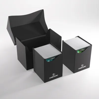 Deck Box Preta p/ 200 cards - Double Deck Holder 200+ XL - Gamegenic Deck Box Preta p/ 200 cards - Double Deck Holder 200+ XL - Gamegenic