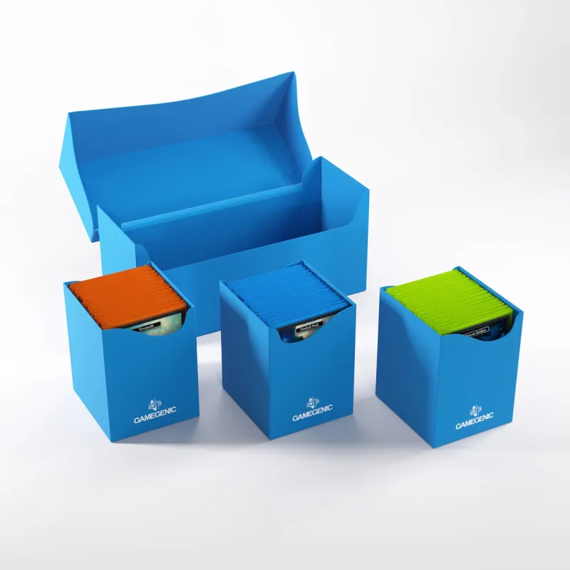 Deck Box Azul p/ 300 cards - Triple Deck Holder 300+ XL - Gamegenic Deck Box Azul p/ 300 cards - Triple Deck Holder 300+ XL - Gamegenic