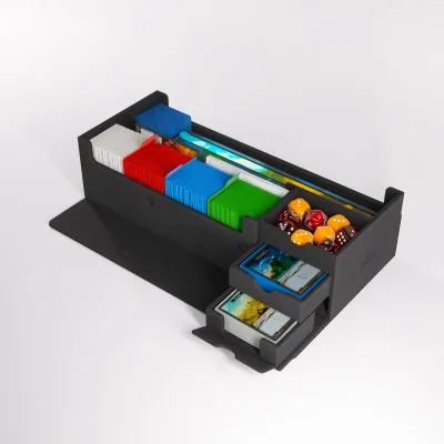 Deck Box Preta p/ 1000 cards - Cards' Lair PRO 1000+ Convertible - Gamegenic Deck Box Preta p/ 1000 cards - Cards' Lair PRO 1000+ Convertible - Gamegenic