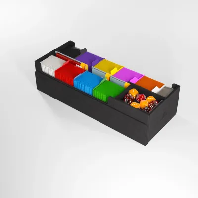 Deck Box Preta p/ 1000 cards - Cards' Lair PRO 1000+ Convertible - Gamegenic Deck Box Preta p/ 1000 cards - Cards' Lair PRO 1000+ Convertible - Gamegenic