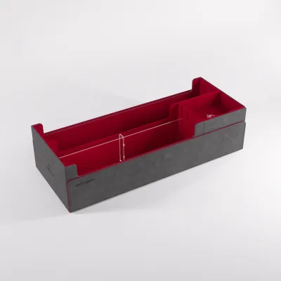 Deck Box Cinza/Vermelha p/ 1000 cards - Cards' Lair PRO 1000+ Convertible - Gamegenic Deck Box Cinza/Vermelha p/ 1000 cards - Cards' Lair PRO 1000+ Convertible - Gamegenic