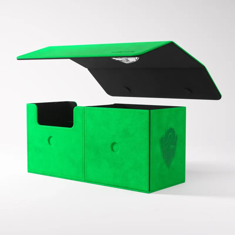 Deck Box Verde/Preto p/ 133 cards - The Academic 133+ XL - Gamegenic Deck Box Verde/Preto p/ 133 cards - The Academic 133+ XL - Gamegenic