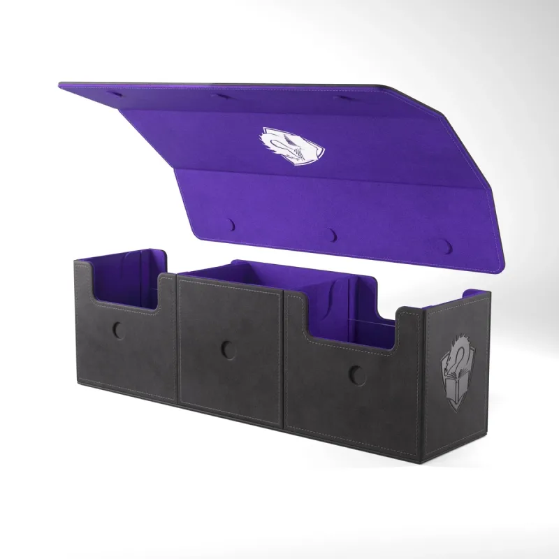 Deck Box Preta/Roxo p/ 266 cards - The Academic 266+ XL - Gamegenic Deck Box Preta/Roxo p/ 266 cards - The Academic 266+ XL - Gamegenic