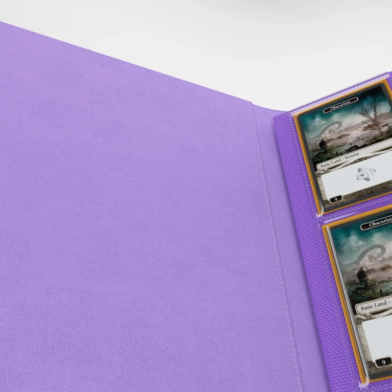 Portfólio 8 bolsos 20 folhas Roxo - Prime Album - Gamegenic