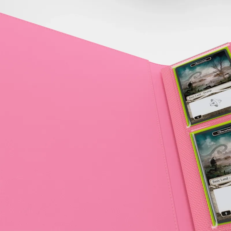 Portfólio 8 bolsos 20 folhas Rosa - Prime Album - Gamegenic