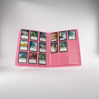 Portfólio 18 bolsos 20 folhas Rosa - Prime Album - Gamegenic