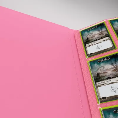 Portfólio 18 bolsos 20 folhas Rosa - Prime Album - Gamegenic