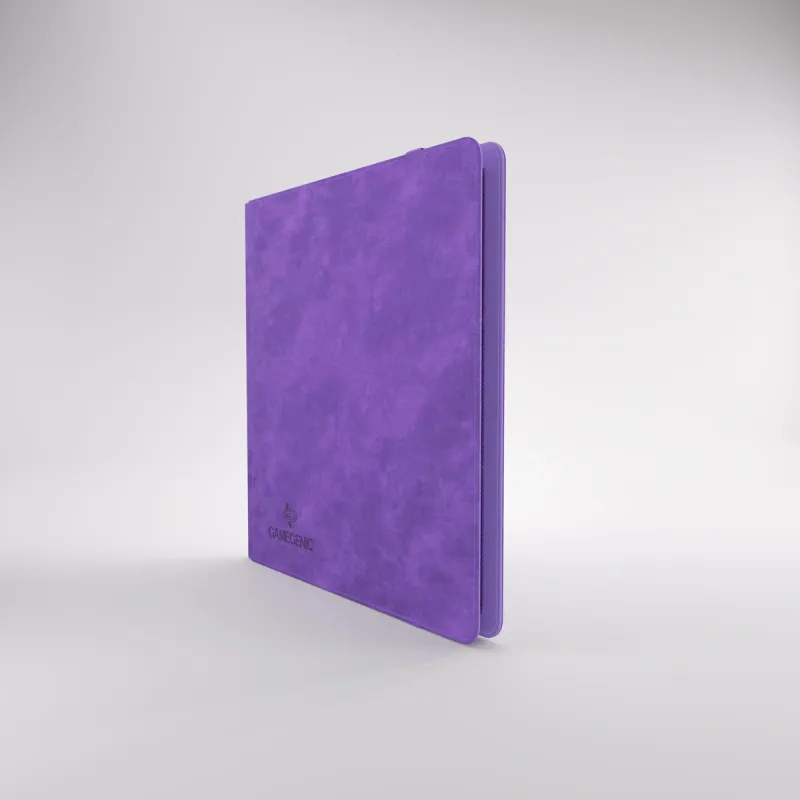 Portfólio 24 bolsos 20 folhas Roxo - Prime Álbum - Gamegenic