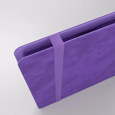 Portfólio 24 bolsos 20 folhas Roxo - Prime Álbum - Gamegenic