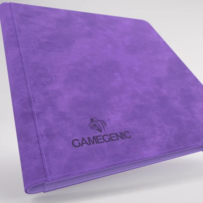 Portfólio 24 bolsos 20 folhas Roxo - Prime Álbum - Gamegenic