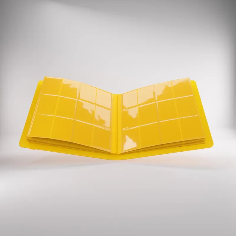 Portfólio 24 bolsos 20 folhas Amarelo - Prime Álbum - Gamegenic