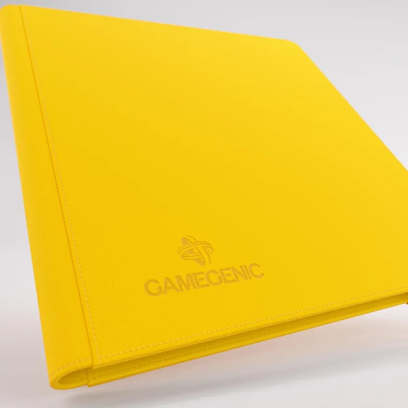 Portfólio 24 bolsos 20 folhas Amarelo - Prime Álbum - Gamegenic