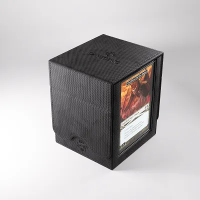 Deck Box Preta p/ 100 cards - Squire PLUS 100+ XL Convertible - Gamegenic