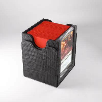Deck Box Preta p/ 100 cards - Squire PLUS 100+ XL Convertible - Gamegenic