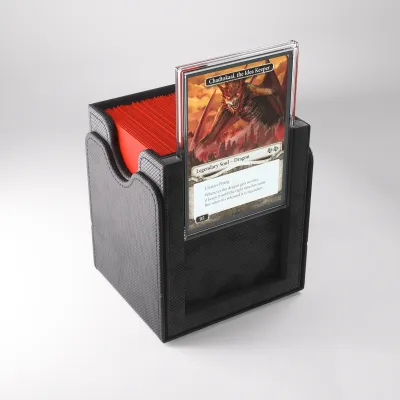 Deck Box Preta p/ 100 cards - Squire PLUS 100+ XL Convertible - Gamegenic