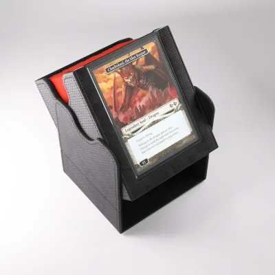 Deck Box Preta p/ 100 cards - Squire PLUS 100+ XL Convertible - Gamegenic