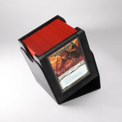 Deck Box Preta p/ 100 cards - Squire PLUS 100+ XL Convertible - Gamegenic