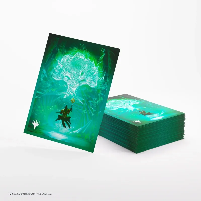 Protetor de Cartas 66mm x 92mm (Padrão) Premium Art Sleeves: Forest - Gamegenic Protetor de Cartas 66mm x 92mm (Padrão) Premium Art Sleeves: Forest - Gamegenic