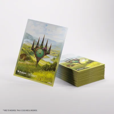 Protetor de Cartas 66mm x 92mm (Padrão) Premium Art Sleeves: The Shire - Gamegenic