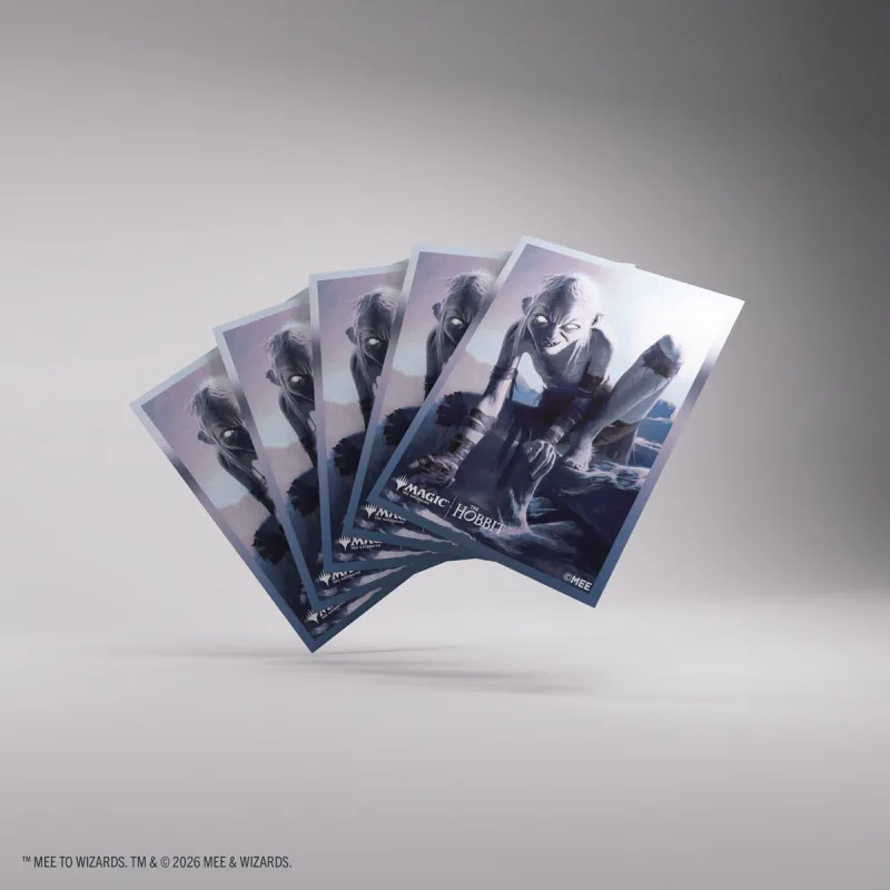 Protetor de Cartas 66mm x 92mm (Padrão) Premium Art Sleeves: Gollum, Riddle Master - Gamegenic Protetor de Cartas 66mm x 92mm (Padrão) Premium Art Sleeves: Gollum, Riddle Master - Gamegenic