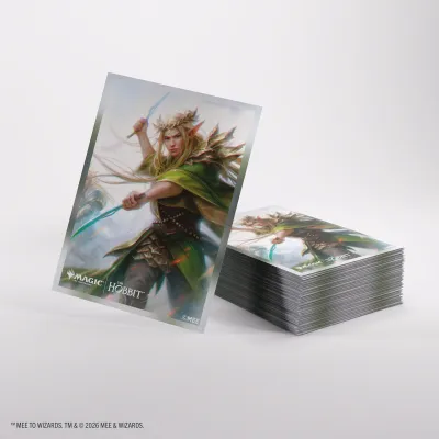 Protetor de Cartas 66mm x 92mm (Padrão) Premium Art Sleeves: Thranduil, Sindarin Liege - Gamegenic
