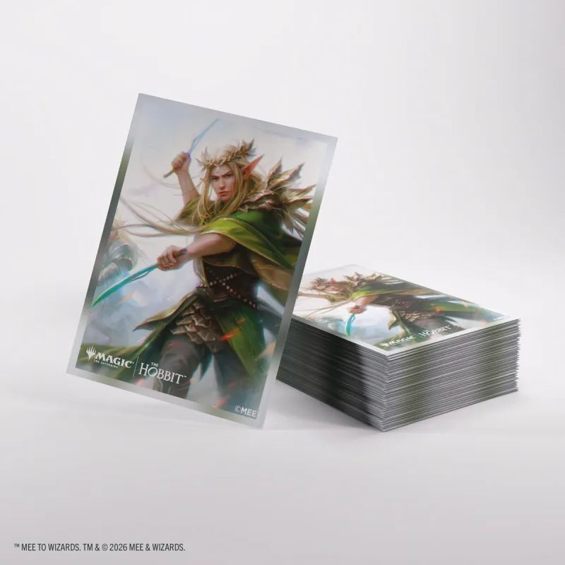 Protetor de Cartas 66mm x 92mm (Padrão) Premium Art Sleeves: Thranduil, Sindarin Liege - Gamegenic