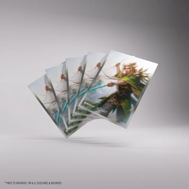 Protetor de Cartas 66mm x 92mm (Padrão) Premium Art Sleeves: Thranduil, Sindarin Liege - Gamegenic