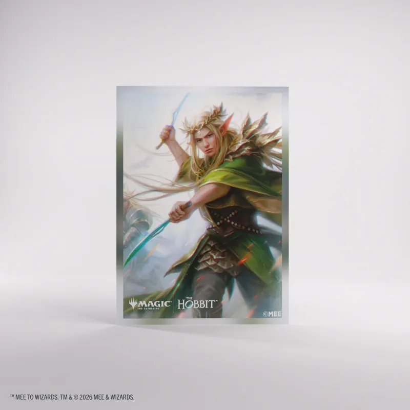 Protetor de Cartas 66mm x 92mm (Padrão) Premium Art Sleeves: Thranduil, Sindarin Liege - Gamegenic