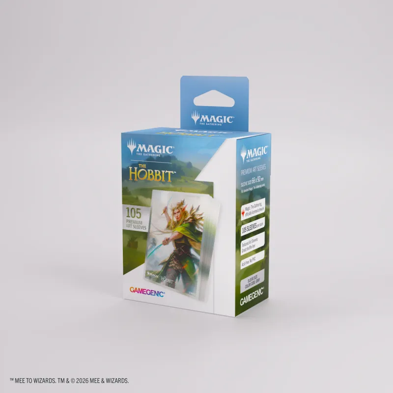 Protetor de Cartas 66mm x 92mm (Padrão) Premium Art Sleeves: Thranduil, Sindarin Liege - Gamegenic