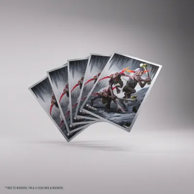 Protetor de Cartas 66mm x 92mm (Padrão) Premium Art Sleeves: Goblin Army Token - Gamegenic