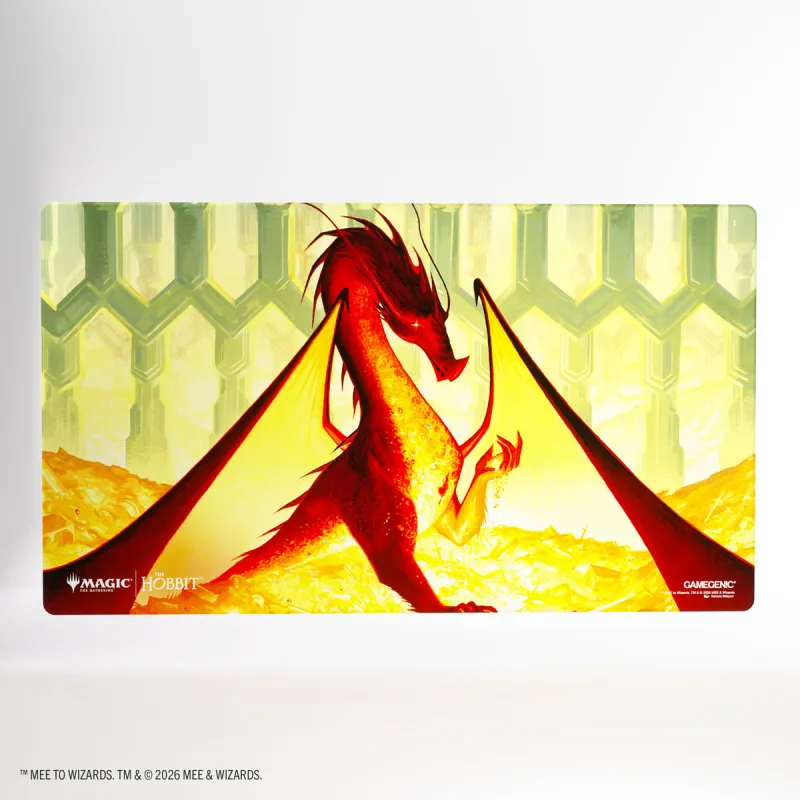 PlayMat Shiny MTG Hobbit: Smaug The Golden (61cm x 35cm) - Gamegenic PlayMat Shiny MTG Hobbit: Smaug The Golden (61cm x 35cm) - Gamegenic
