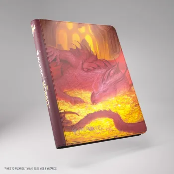 Portfólio 18 bolsos 20 folhas Smaug's Mox Amber - Zip-Up Album - Gamegenic