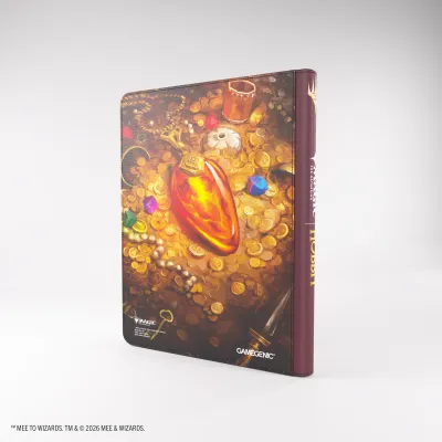 Portfólio 18 bolsos 20 folhas Smaug's Mox Amber - Zip-Up Album - Gamegenic