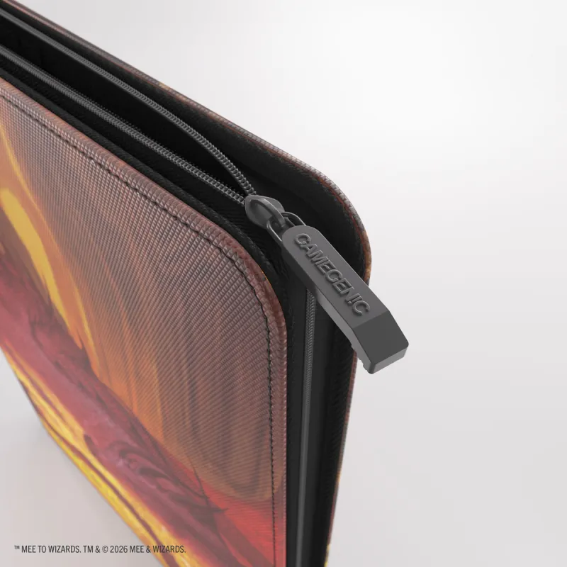 Portfólio 18 bolsos 20 folhas Smaug's Mox Amber - Zip-Up Album - Gamegenic