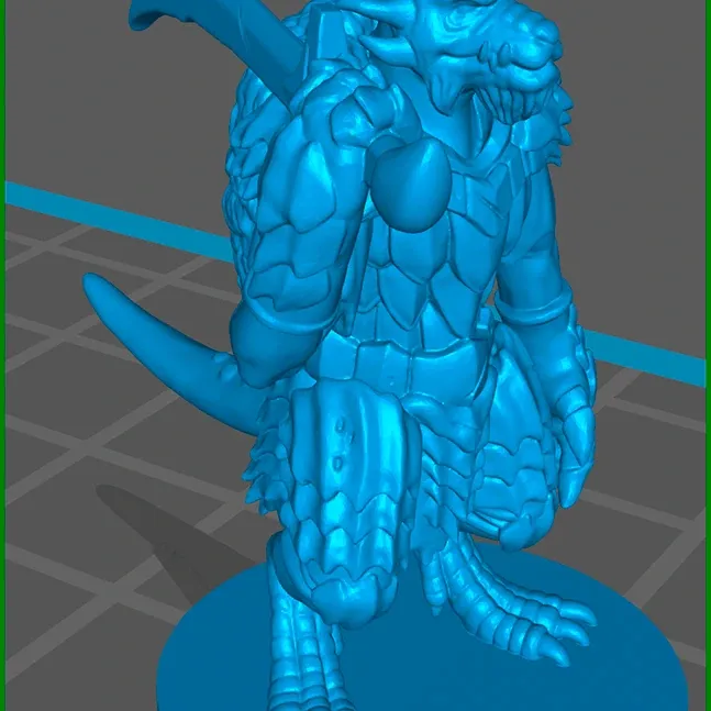 Miniatura para D&D - Kobold - Guerreiro Duas Espadas - por Schlossbauer Miniatura para D&D - Kobold - Guerreiro Duas Espadas - por Schlossbauer