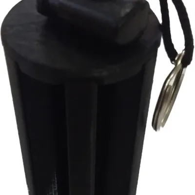 Porta 36 dados 12mm - Preto