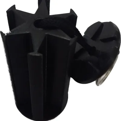 Porta 36 dados 12mm - Preto