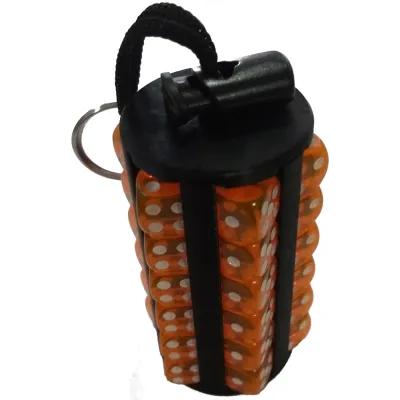 Porta 36 dados 12mm - Preto